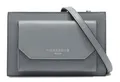 LIEBESKIND BERLIN Umhängetasche Lora Calf Optic Crossbody Bag Grigio grau