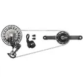 SRAM XX SL Eagle Transmission MTB Gruppe | 55 mm Kettenlinie 174 mm Q-