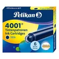 Pelikan 4001 Tp/6 (Blau, 6 Stk.) (301184)
