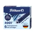 5 bis 60x Pelikan Standard-Tintenpatronen 4001 TP/6, blau-schwarz BIS 63% RABATT