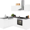 OPTIFIT Winkelküche Roth, Stellmaße 210x175 cm,wahlweise mit E-Geräten, Push-to-Open-Funktion