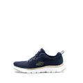 Skechers Damen Low-Top Sneaker Flex Appeal 4.0 Brilliant View, Frauen Sneakers,Slipper,Schlupfschuhe,Slip-ons,Skater,Low-top,Blau,35 EU
