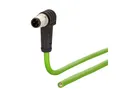Metz Connect Anschlussleitung M12 Stecker 4-polig D-kodiert LAN-Kabel, M12-D Männlich (Stecker), offenes Ende (500.0 cm), gewinkelt