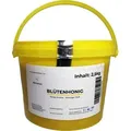Deutscher Honig im 2,5 kg-Honigeimer. Blütenhonig aus Hessen - schonend geerntet, schonend verarbeitet, fein gesiebt und ungefiltert