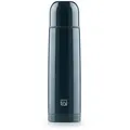 Blumtal Thermoflasche Eifel - auslaufsicherer Trinkbecher, für unterwegs, stundenlange Isolation von warmen Getränken blau 1000 ml