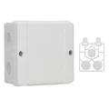 Hensel DE 9341 Abzweigkasten IP55 Abzweigdose 4mm² ohne Klemme ENYCASE Weiß