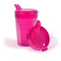 Horn Medical Schnabelbecher Trinkhilfe inkl. 2 Aufsätze flüssig/Brei 250ml ROT
