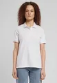 Urban Classics TB6183 | Ladies Polo Shirt Damen Poloshirt - Farbe: White - Größe: M