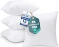 Bedding 4er Set Kissenfüllung 45 x 45 cm, Innenkissen Füllkissen Kopfkissen S...