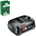Bosch Akku und Ladegerät Starterset PBA 18V (18V System, 2,5Ah Akku, Ladegerät, in Kartonverpackung)