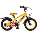 14" Kinderfahrrad "Truck" gelb-schwarz – Bachtenkirch - Gelb
