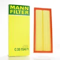 MANN-FILTER Luftfilter Filter für VW Audi Seat Skoda / C 35 154/1