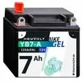 GEL Motorradbatterie 8Ah 12V YB7-A 50813 12N7-4A CB7-A FB7-A
