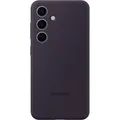 Handyhülle für Galaxy S24 Samsung Silikon Case Cover Futeral Hülle Etui Violett