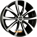 4x MAK WOLF Black Mirror Face 8x18 ET35 5x110 Alufelgen 18 Zoll