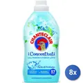 8er Set Chanteclair Weichspüler Konzentrat Meersalze Lotusblüte 50 Blu