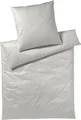 Elegante Bettwäsche Solid Jersey, Mako-Satin, 2 teilig, angenehmes Hautgefühl