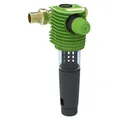 GB Rückspülfilter BOXER RDX DN 25 Blau- transparente Filterglocke, Grüner Kopf