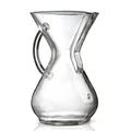 Chemex,CM-6GH,Kaffee AA8Zubereiter, Edelstahl,rostfrei, Farblos, mitGlasgriff, für bis zu 6Tassen