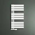 Mai & Mai Badheizkörper Handtuchheizkörper Badheizung Heizkörper bad Flach 76x40cm in Weiß Seitenanschluss Badheizung Handtuchwärmer 324W