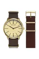 Pierre Cardin Herrenuhr PC-La Gloire Edelstahl Textilarmband Analog PC106991F14