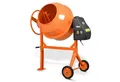 Hecht Betonmischer mit Fahrgestell Gusseisen 26 U/min 230v, 180 Liter, 850 Watt