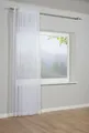 GARDINIA Gardine Schal mit Gardinenband Voile Uni (1 St), verdeckte Schlaufen, transparent, Stoff Voile Uni