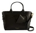 Jimisie Unisex mini Knot Bow Bag Tasche, Schwarz