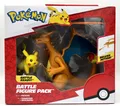 Pokémon Battle Figure Pack Glurak & Pikachu Jazwares 2 Figuren Set Sammelfiguren