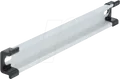 DELOCK 66179 - Hutschiene 35 x 15 mm (25 cm) Aluminium ungelocht