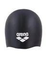 Schwarze Silikon Schwimmkappe Long Hair Cap von Arena