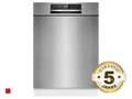 Bosch SMU6ZCS16E Unterbau-Geschirrspüler Gebürsteter Stahl Spülmaschine