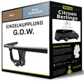 Starre Anhängerkupplung für CITROEN Berlingo 11.2011-05.2018 Typ B9 G.D.W. NEU