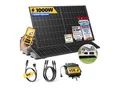 Balkonkraftwerk 1000W/800W Solaranlage mit Garten Halterung Steckerfertig WIFI Komplettset Photovoltaik Anlage 800W, Kabellänge: 5m