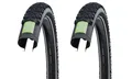 2x Schwalbe Smart Sam Plus 57-622 GreenGuard Reflex E-Bike ready 50 29x2.25