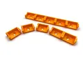 eXODA 10x Halterung für Wago 5er Klemmen Typ 221-615 bis 6mm2