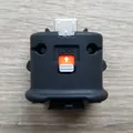 Original Nintendo Wii Motion Plus Adapter Sensor Schwarz Black RVL-026