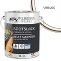 Bootslack Parkettlack Schiffslack für Holz Boot Schiff W400 Matt Farblos - 5L