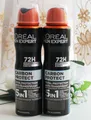 2x150ml L'Oreal Men Expert Carbon Protect 72H Anti Transpirant Deo Spray 5in1