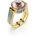 Swarovski Fingerring, Swarovski-Kristall gelb 52