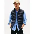 Tommy Hilfiger für Herren. MW0MW39989 Gesteppte faltbare wattierte Weste navy (M), Lässig, Nylon, Marine
