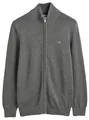 Gant Casual Cotton Zip Cardigan