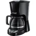 Russell Hobbs Kaffeemaschine Textures Plus Schwarz 975 W 1,25 L - Schwarz