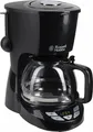 RUSSELL HOBBS Kaffeemaschine Textures Plus 22620-56 Glas 10 Tassen 975W schwarz