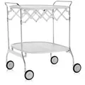 Kartell Servierwagen Gastone, Designer Antonio Citterio, 68x70x62 cm
