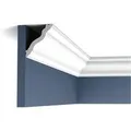 ORAC DECOR CX177 AXXENT Eckleiste Stuckleiste Zierleiste 2 m 200 cm x 7 cm x 6 cm Weiß