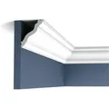 Eckleiste Orac Decor Cx177 Axxent Stuckleiste Zierleiste Zeitloses Klassisches Design Weiß 2m