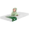Babymatratze für Babybett - Kindermatratze 60x120 cm | 9 cm hoch | extra hautfreundlicher Bezug | DREAMSTAR Ergo Kids - Weiß