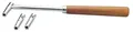 K&M 167 Stimmhammer-Garnitur mit Holzgriff - Einsatz mit Sternloch oder Quadrat von 0,58 - 0,62 cm - vielseitig verwendbar