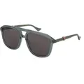 Gucci GG1494S Herren-Sonnenbrille Vollrand Pilot Recycled Acetat-Gestell, grün